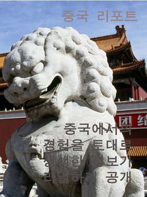 cover image of 중국 리포트